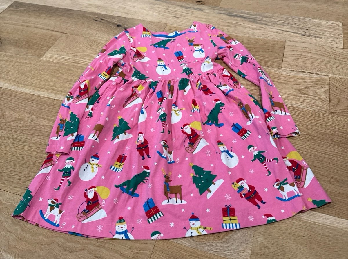 Girls Mini Boden Holiday Dress 7/8