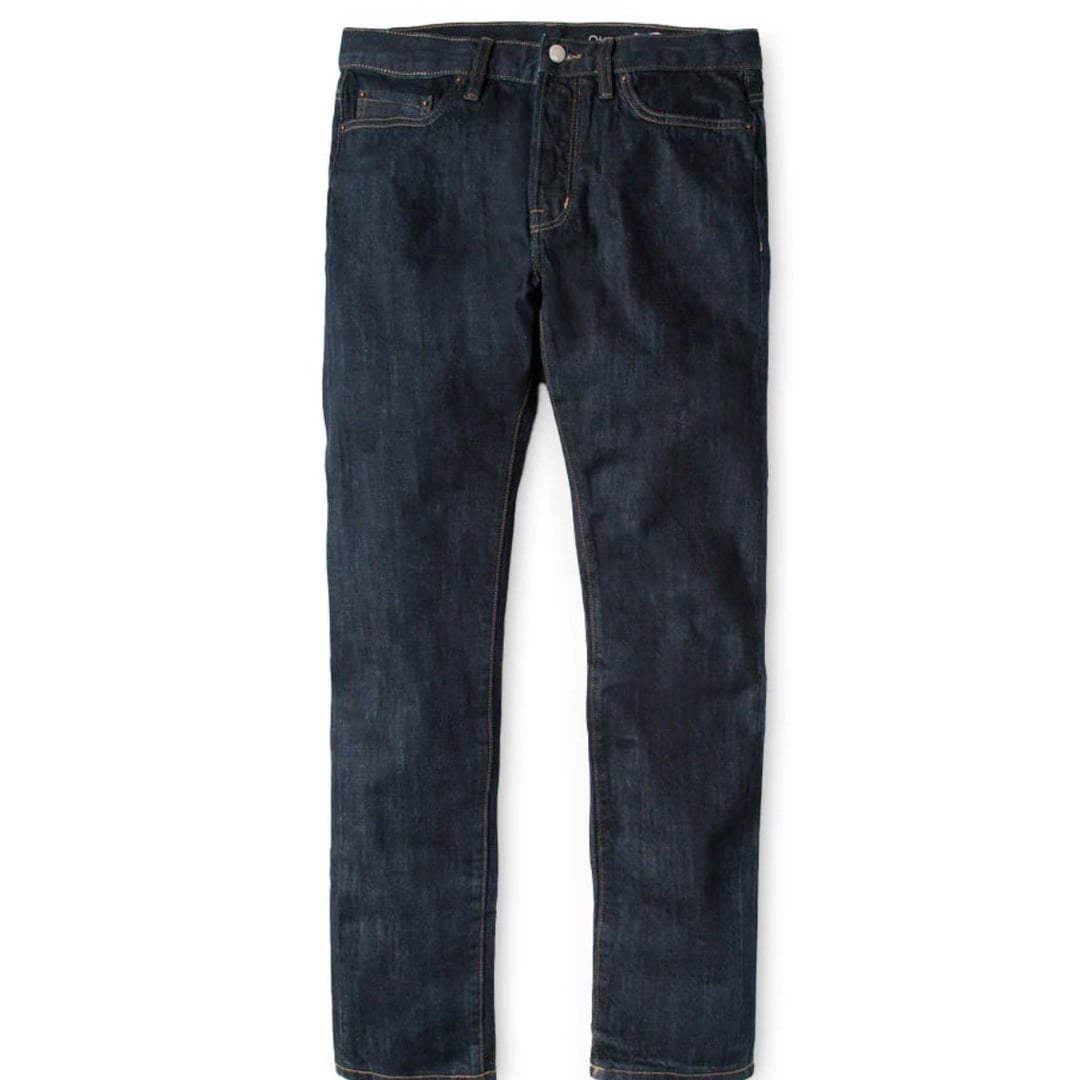 Outerknown Men’s Ambassador Slim Fit Jeans Indigo Organic Cotton 31 x 30