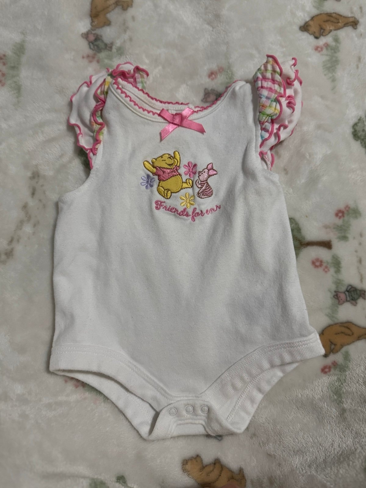 winnie the pooh y2k bodysuit