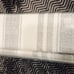 Grace Elizabeth Luxury Linens 3 Piece Hawthorne Stripe Duvet Set Queen Sz.