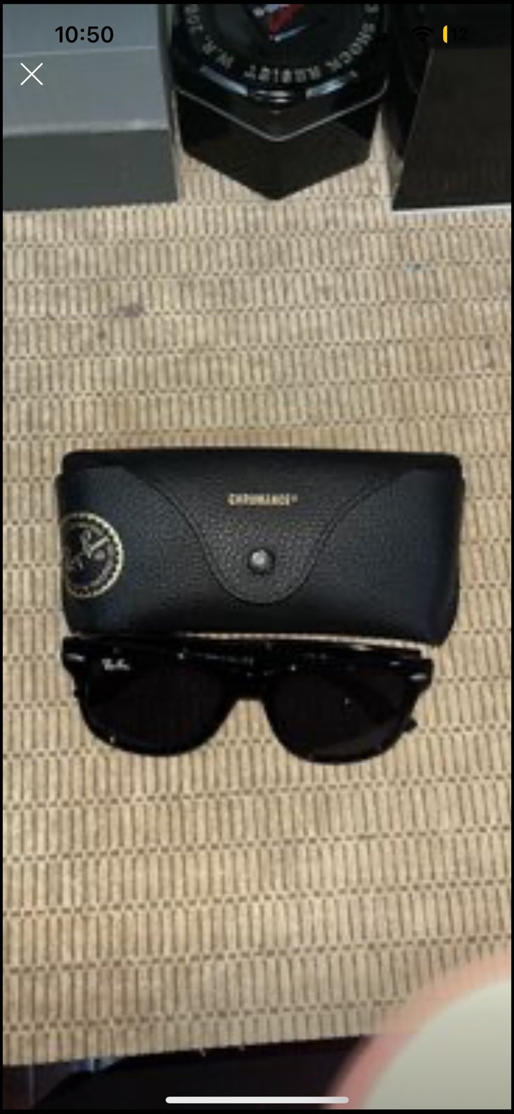 Ray-Ban RB2140 Original Wayfarer Classic Sunglasses with Black Frame