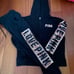 VS PINK BLING Hoodie & Jogger Pant SET - MEDIUM/LARGE