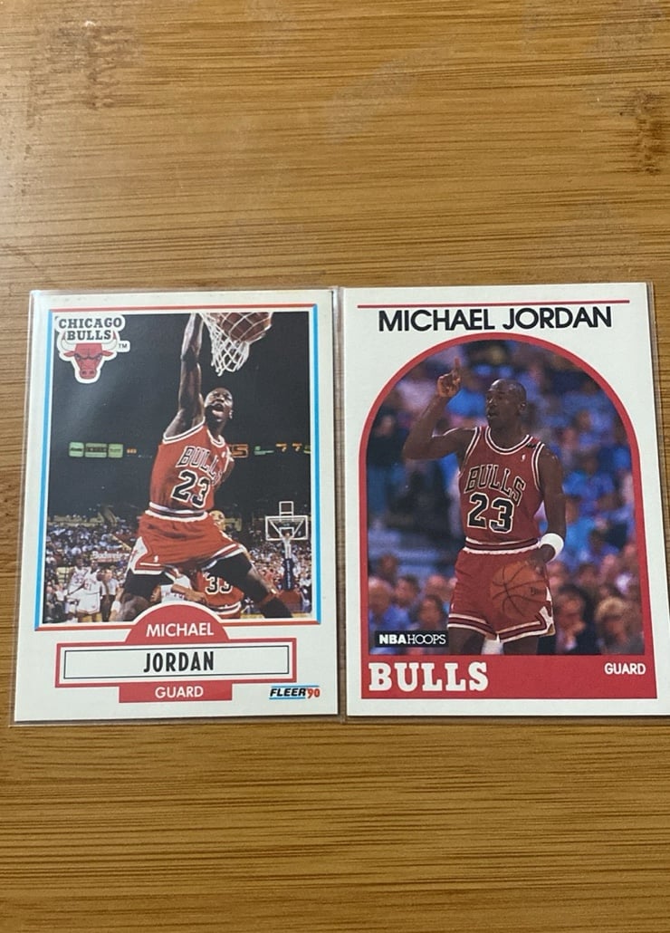 Michael Jordan Basketball Card Lot