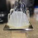 Set of 2 Gold Torch Lamps With USB Plug in