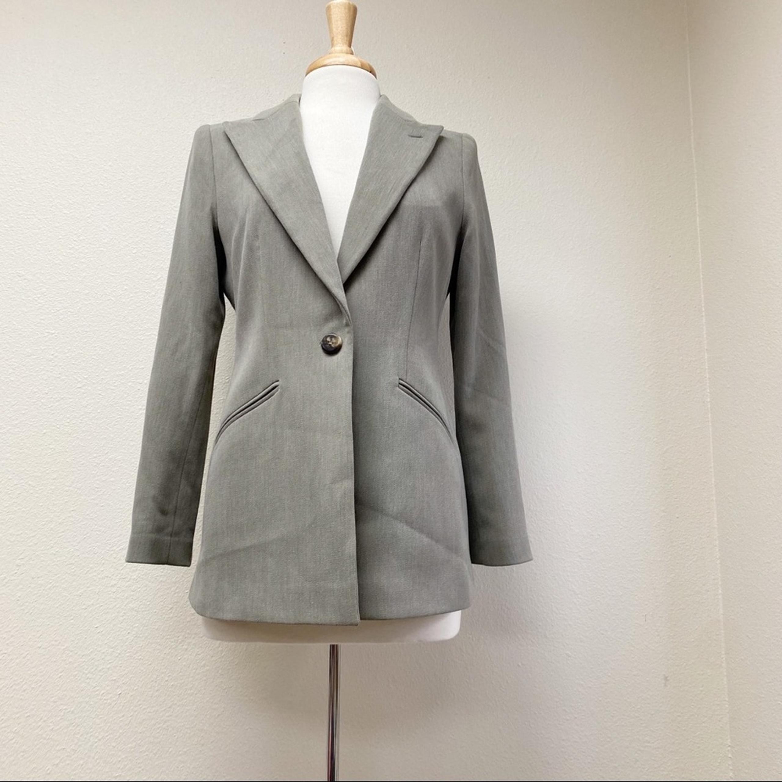 Armani Taupe/Grey Blazer Size 8