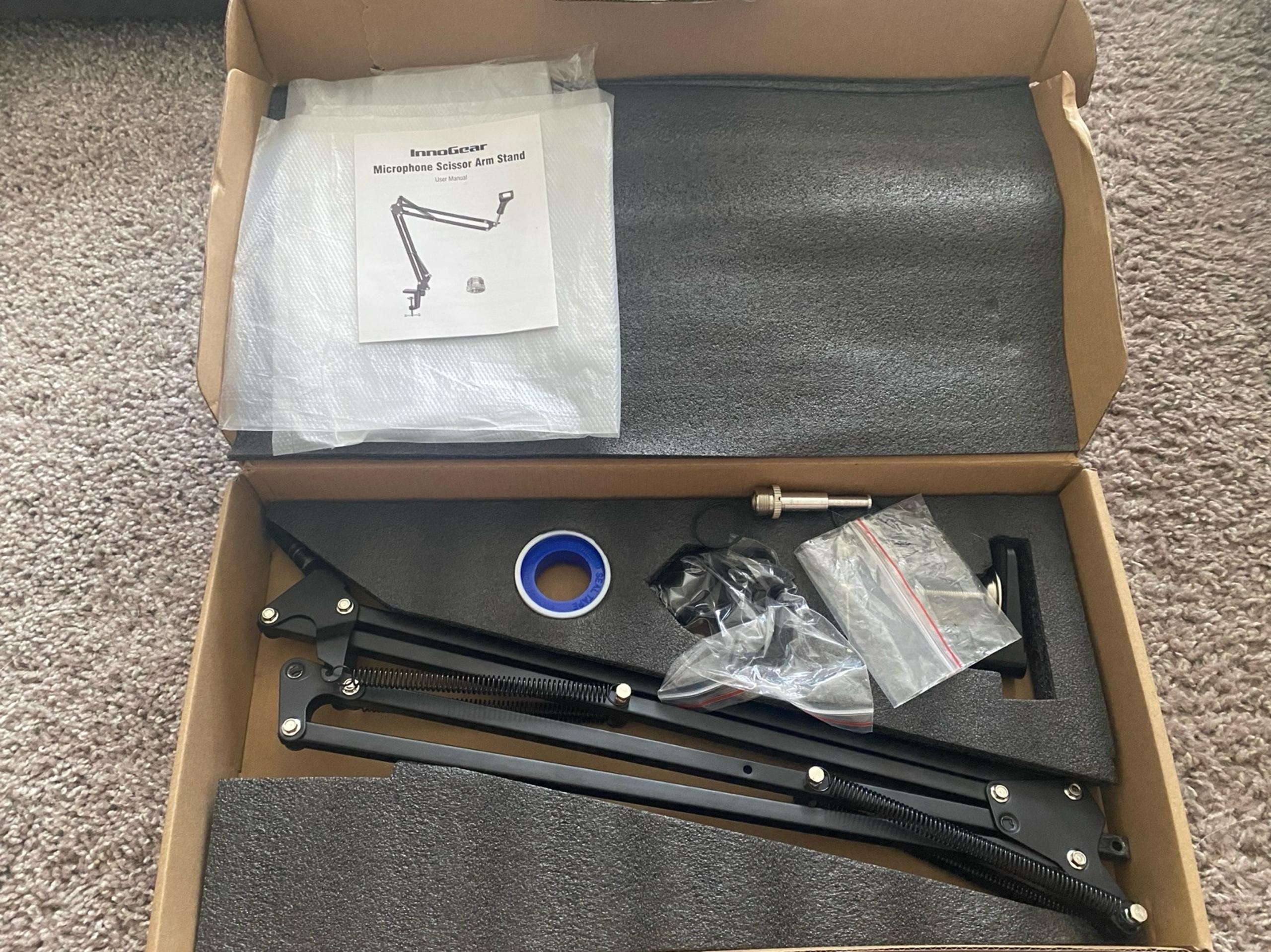 InnoGear Microphone Scissor Arm Stand