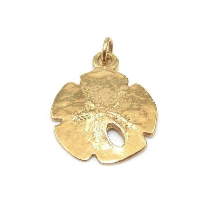 14K GOLD SAND DOLLAR CHARM