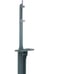 Durable Garden Shower in Anthracite Color - Hardwood & Fir Wood #56111