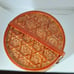 Thai Bamboo Cage Box Carrier Basket Two Tier w/ Handle and Lid