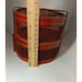 Thai Bamboo Cage Box Carrier Basket Two Tier w/ Handle and Lid