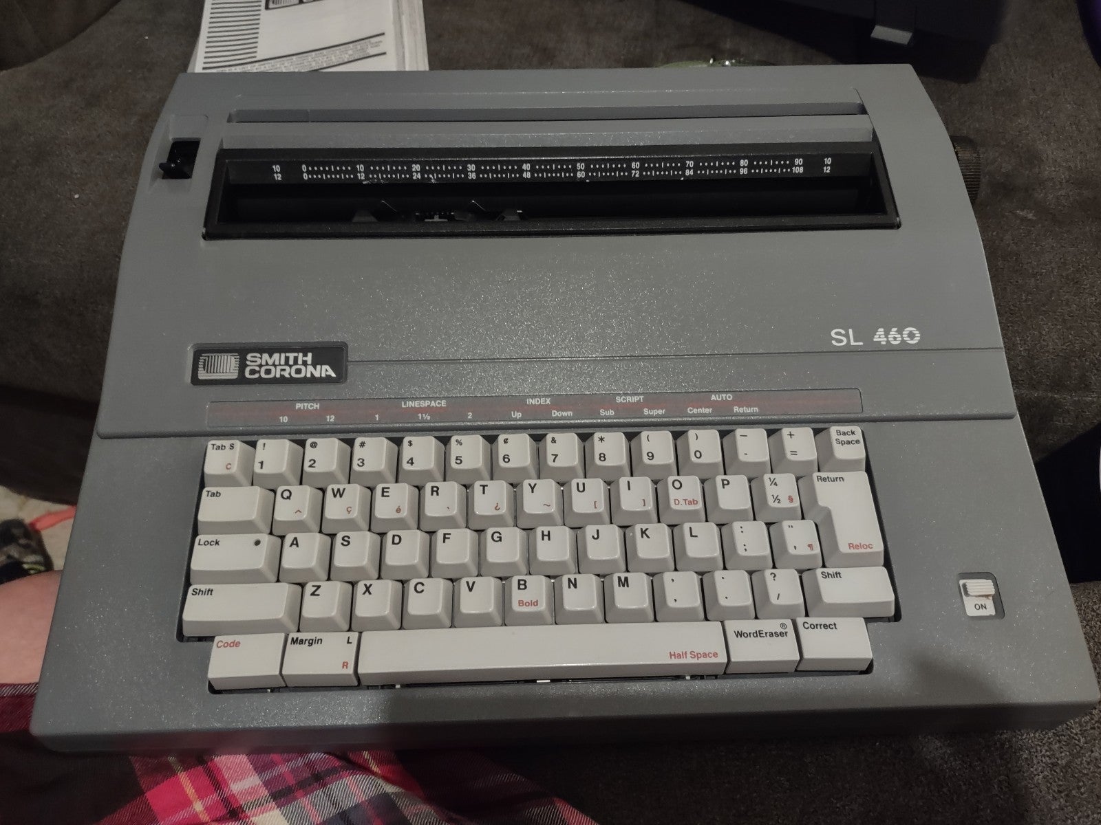 Smith Corona typewriter