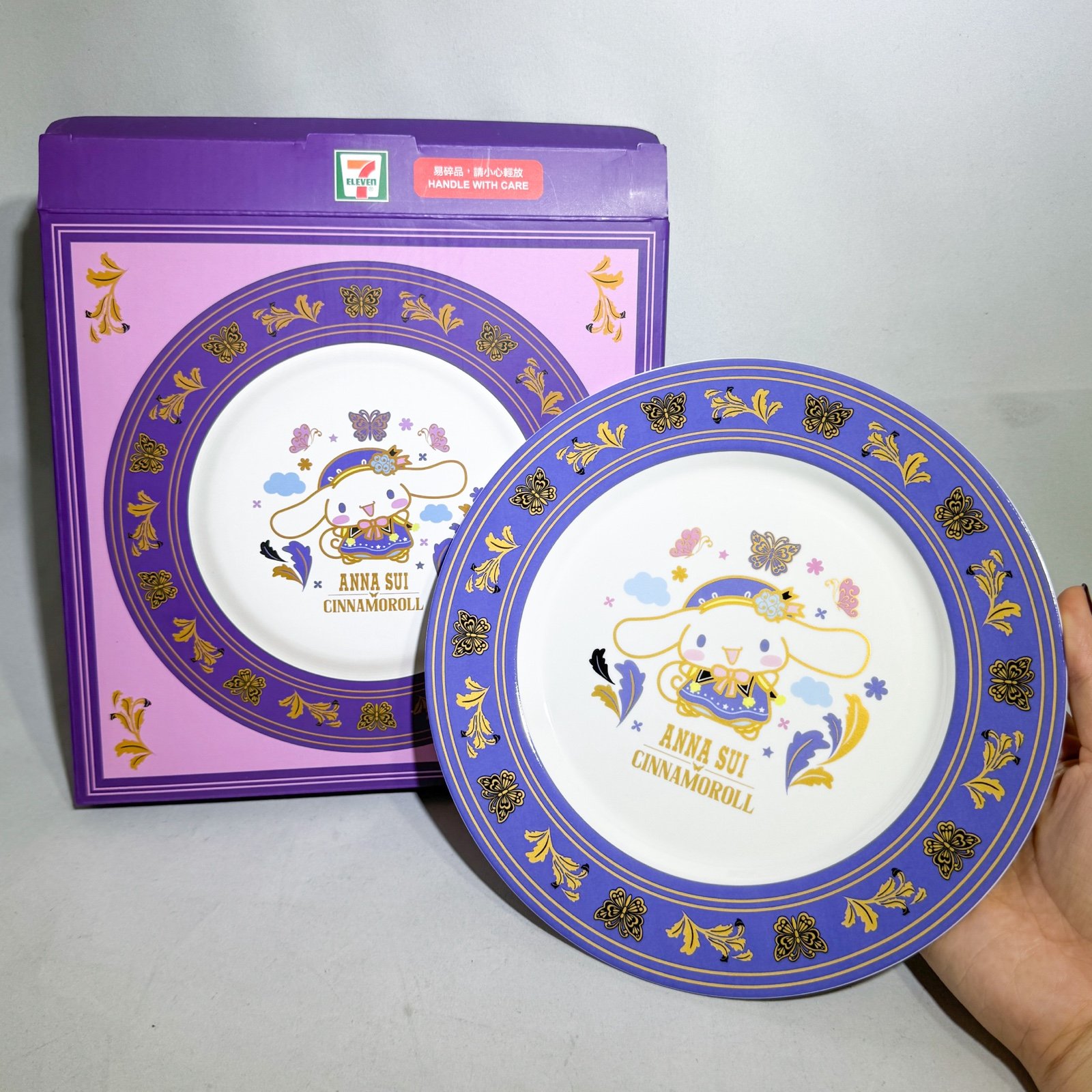 7-11 Anna Sui x Sanrio Cinnamoroll Ceramic Plate