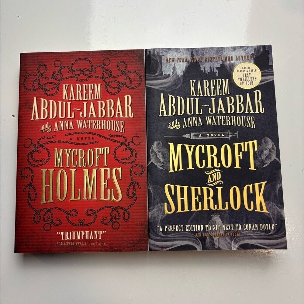 Mycroft Holmes and Mycroft and Sherlock Book Set Kareem Abdul-Jabbar