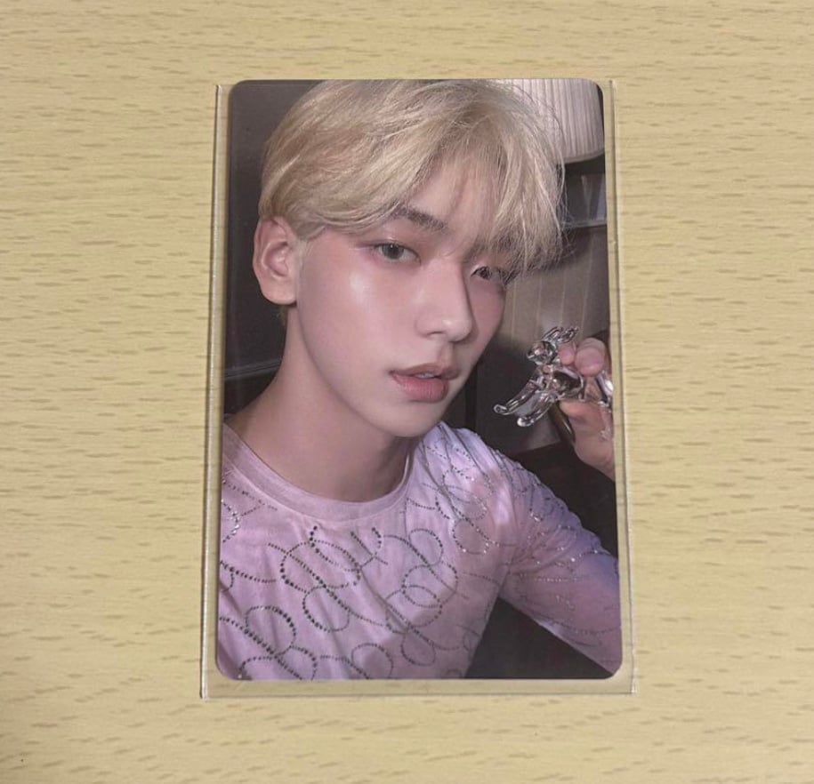 TXT temptation soobin weverse global photocard