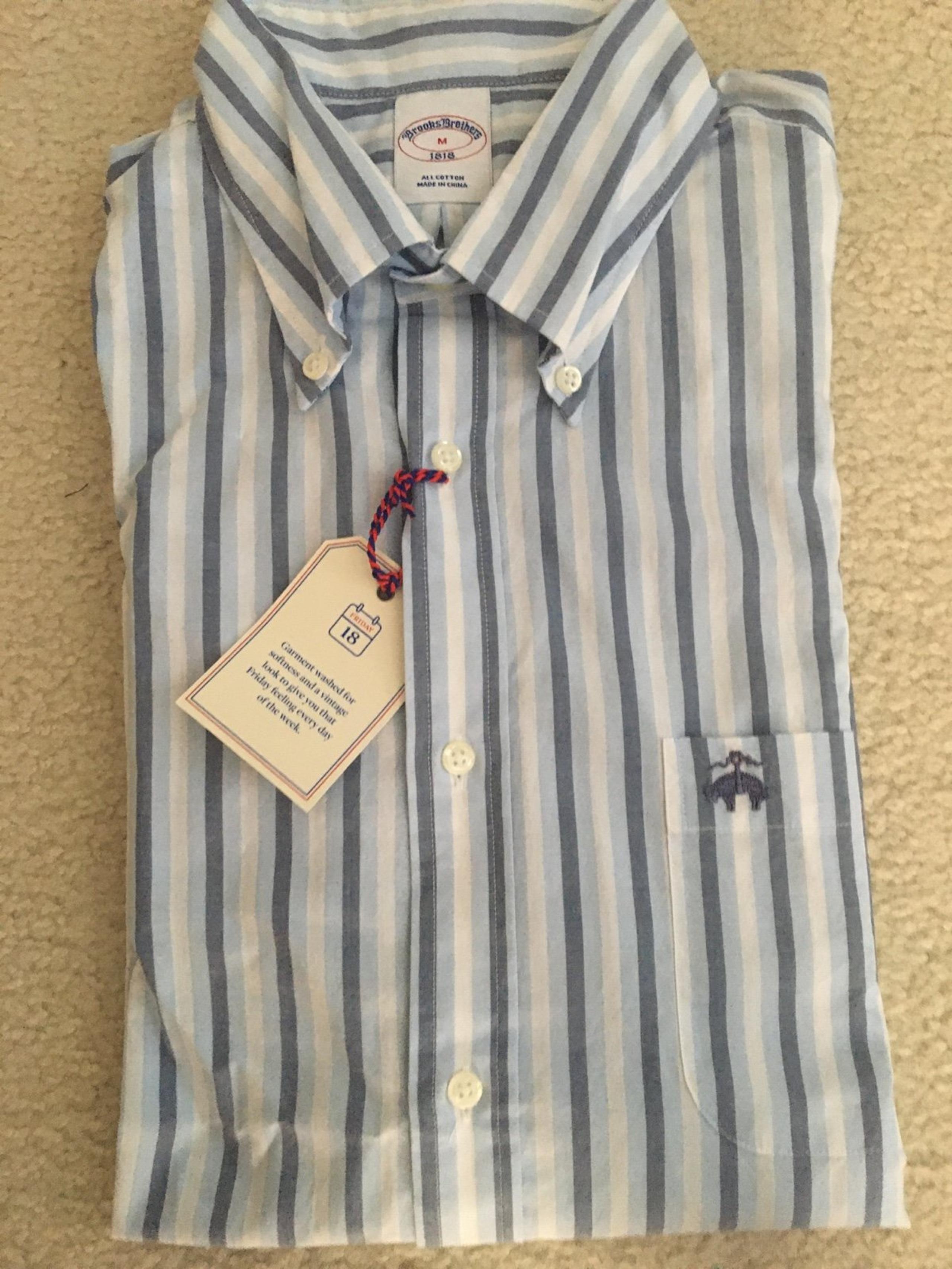 NWT Brooks Brothers Men’s Button Long Sleeve Shirt