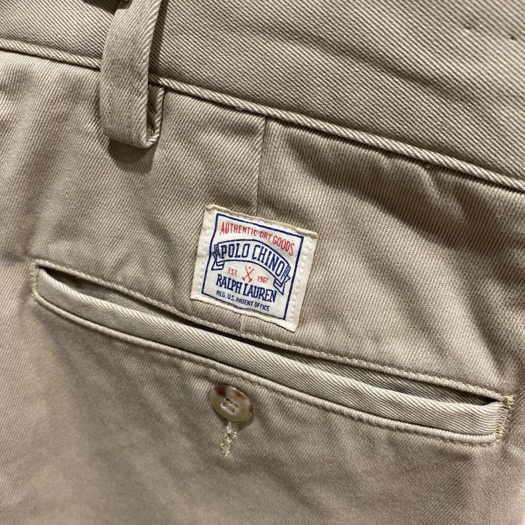 ポロ ラルフローレン 復刻 Big Chino ビックチノ beams 初期タグ
