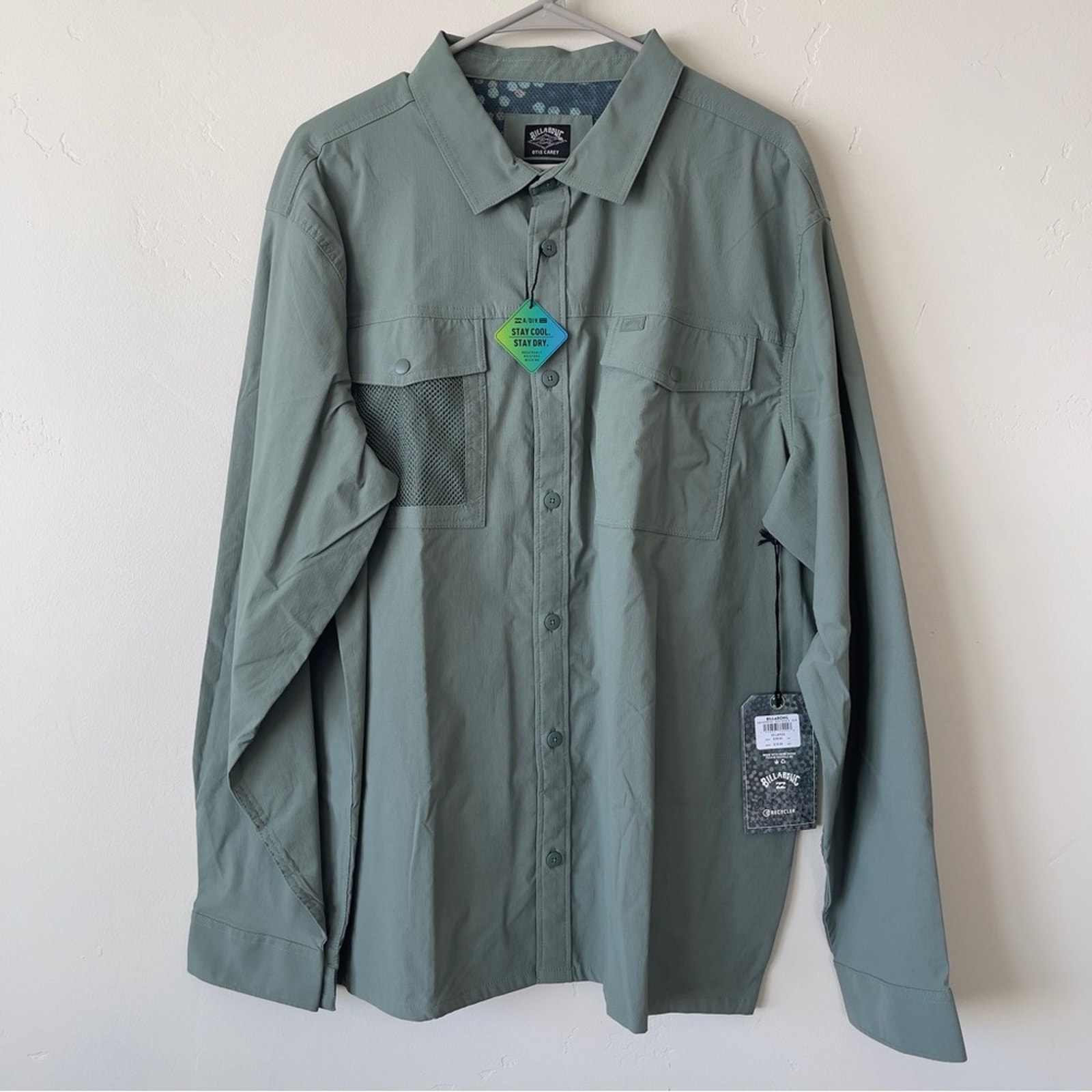 A/Div Otis Surftrek UPF 50+ Long Sleeve Shirt - Surplus NWT XXL