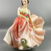 Royal Doulton England Bone China THE POLKA HN 2156 Figurine 7.5 Tall