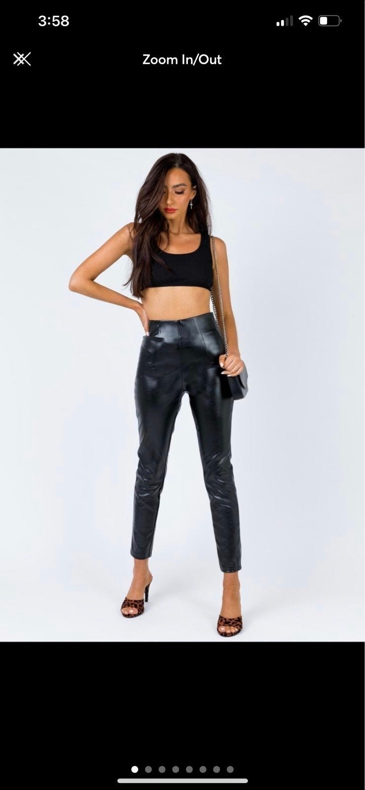Princess Polly Lyra Pants Black