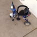 Evezo Maks Deluxe 4-in-1 Convertible Stroller Tricycle