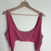 Skims pink glitter sparkle sexy cutout monokini swimsuit one piece size 3X