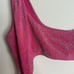 Skims pink glitter sparkle sexy cutout monokini swimsuit one piece size 3X