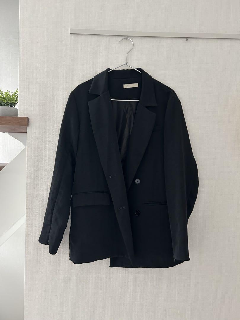 最新エルメス EnoF Twill Slit Jacket (Black) ジャケット・アウター