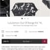 NWOT Lululemon Out Of Range Kit *4L