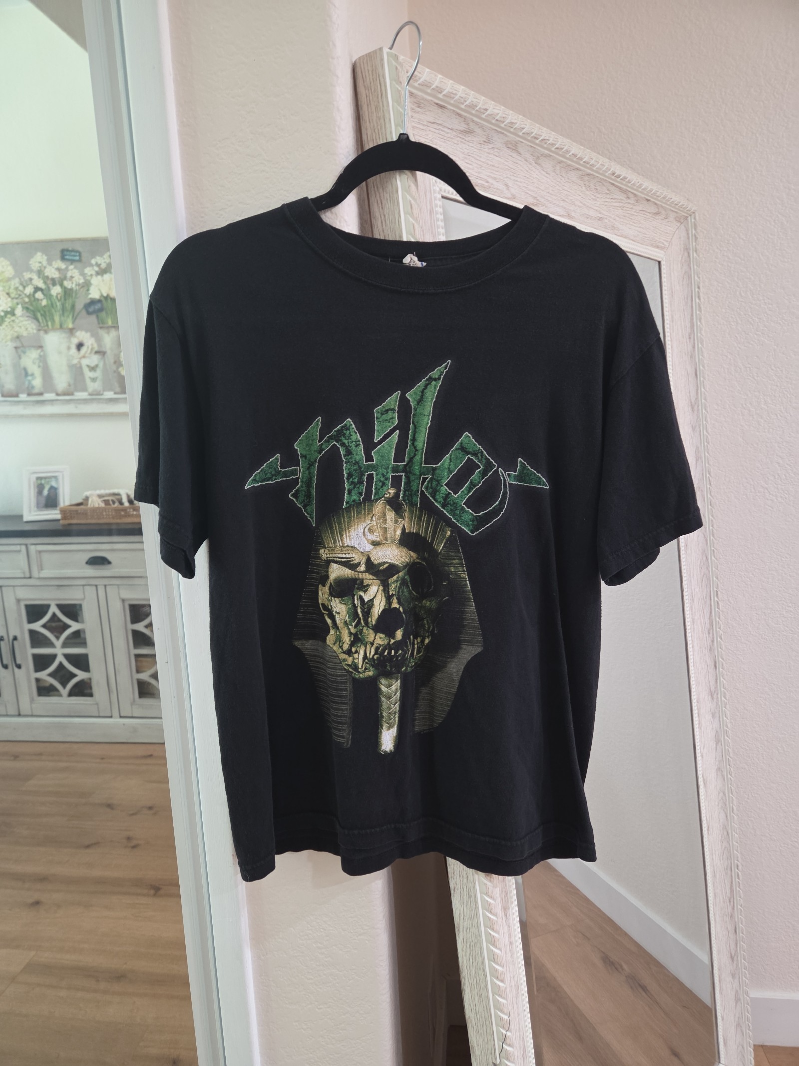 Vintage Nile Metal Rock Band T Shirt Mens Size M  2003 Rare