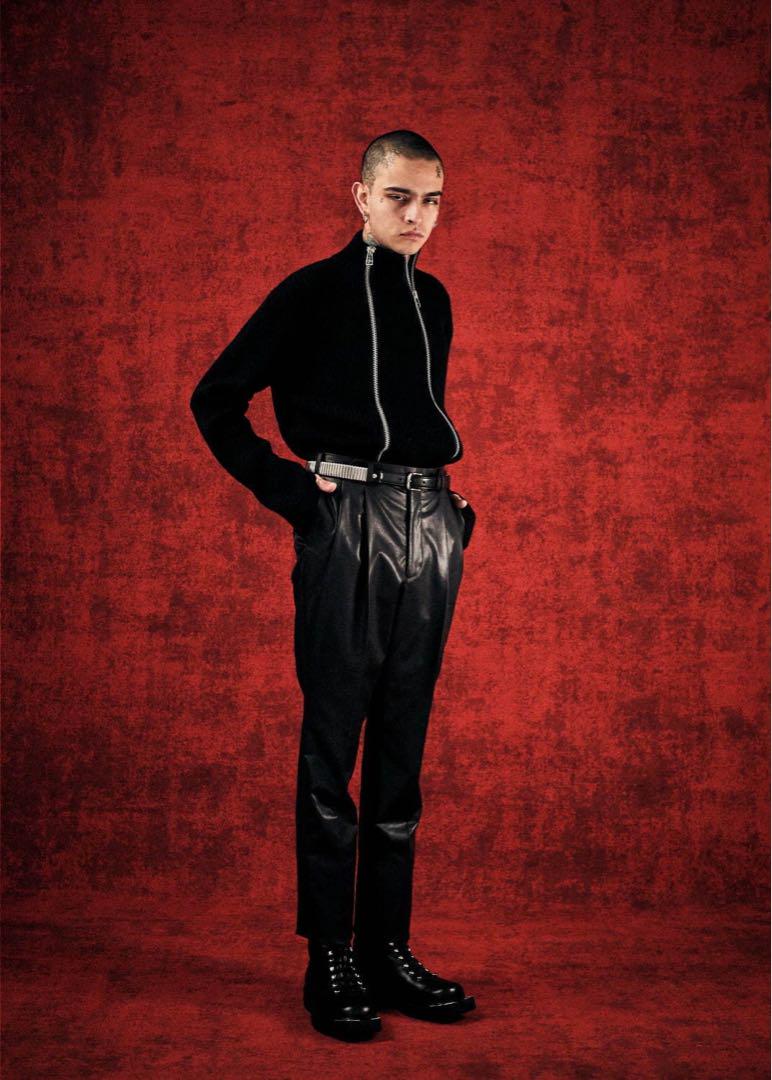 JOHN LAWRENCE SULLIVAN Double Zip Knit