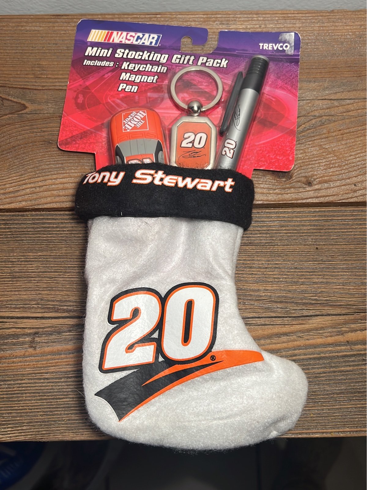 Trevco Nascar Tony Stewart Mini Stocking Gift Pack New!