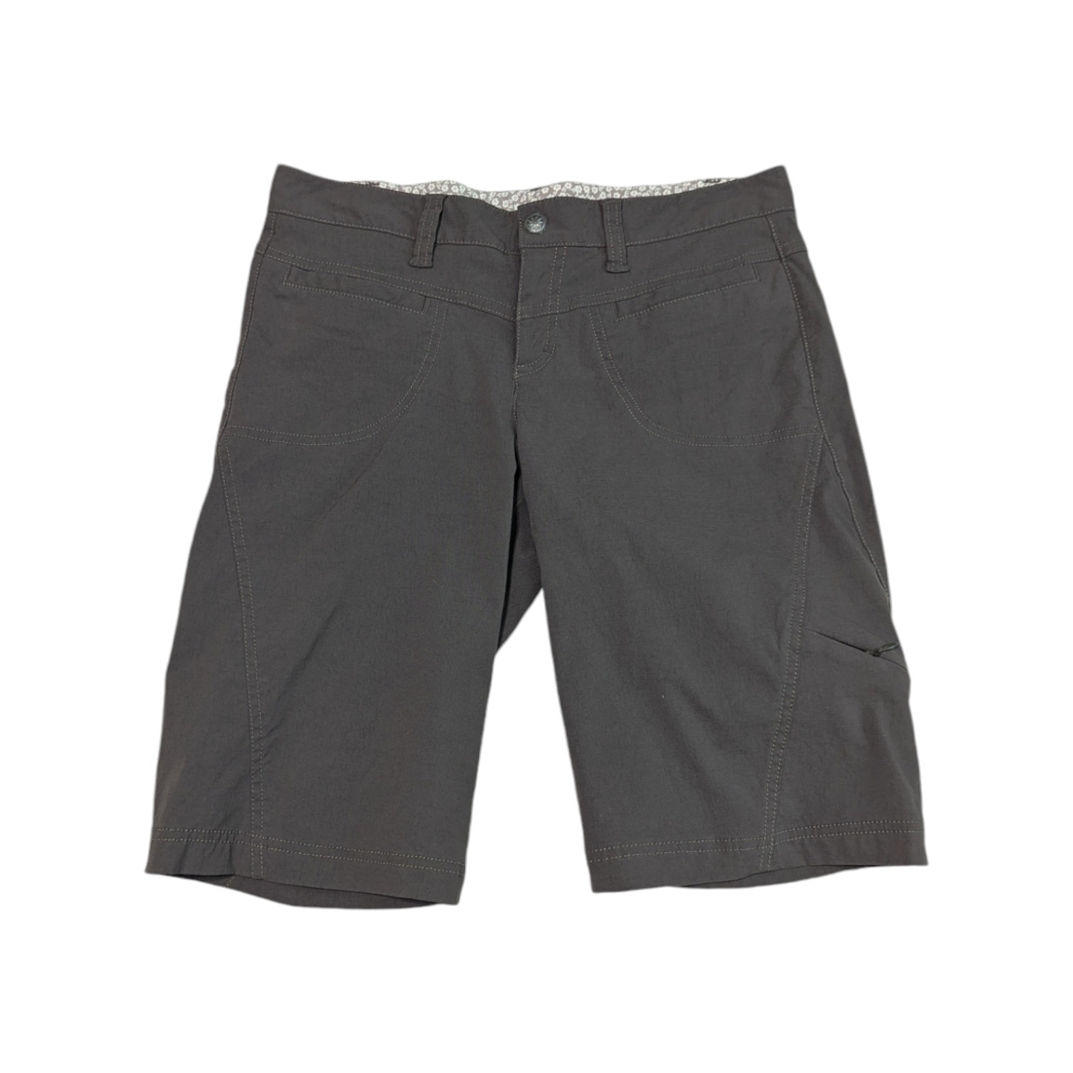 Athleta Dipper Shorts Gray Bermuda Hiking Gorpcore Outerwear Outdoors Camping