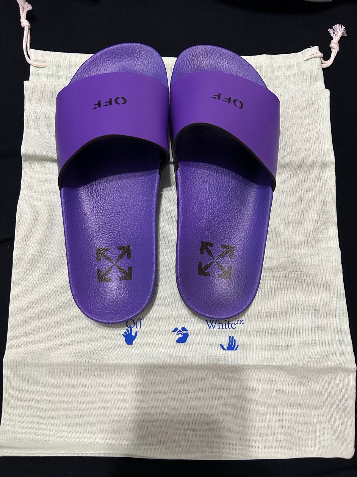 Off-White slides