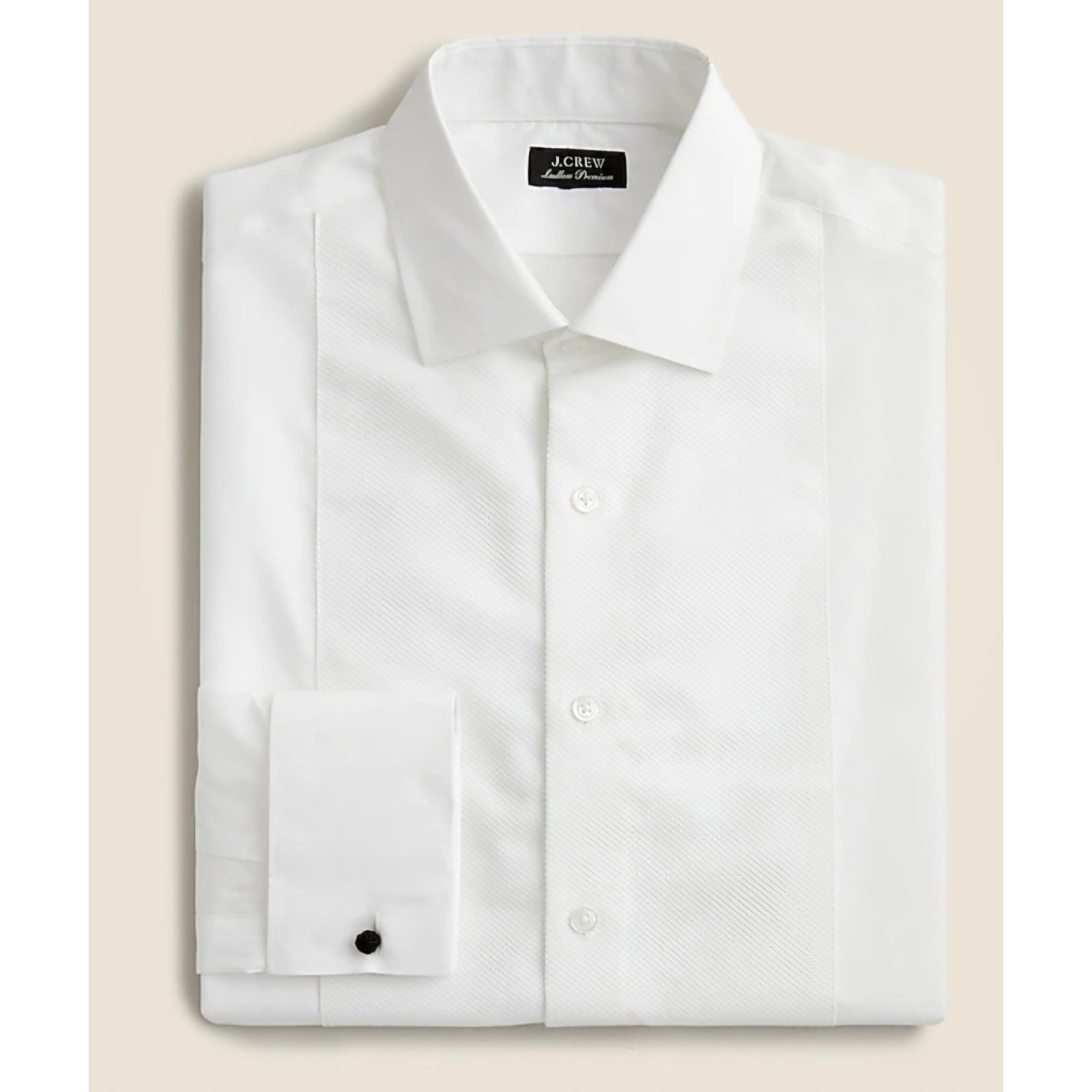 J.CREW Mens Ludlow Premium Fine Cotton Dress Shirt Slim Size 16.5x34 BM493 128