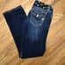 Women's Miss Me and Rock Revival Bootcut Blue Jeans size 30