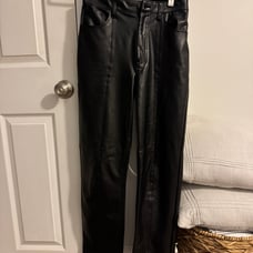 leather pants women
