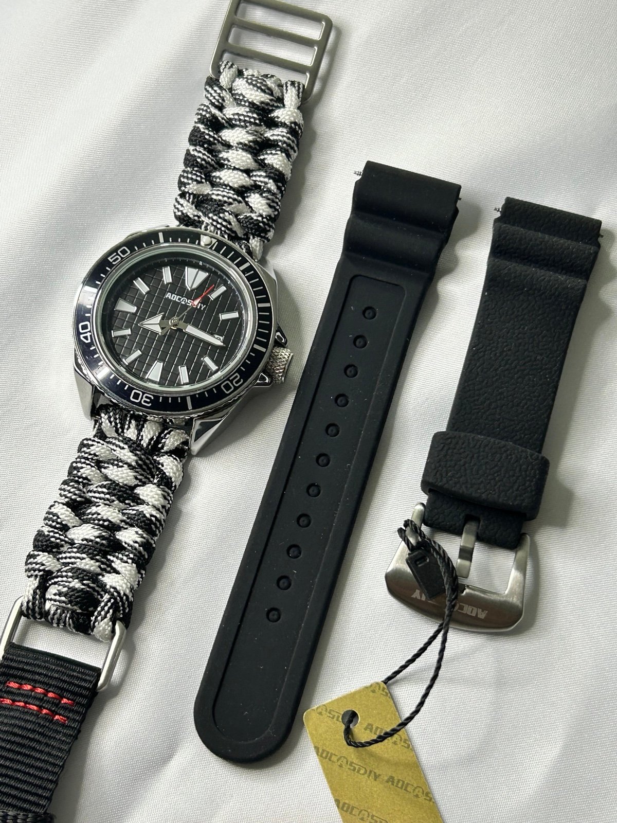 Men’s Quartz Sport Paracord Strap Watch
