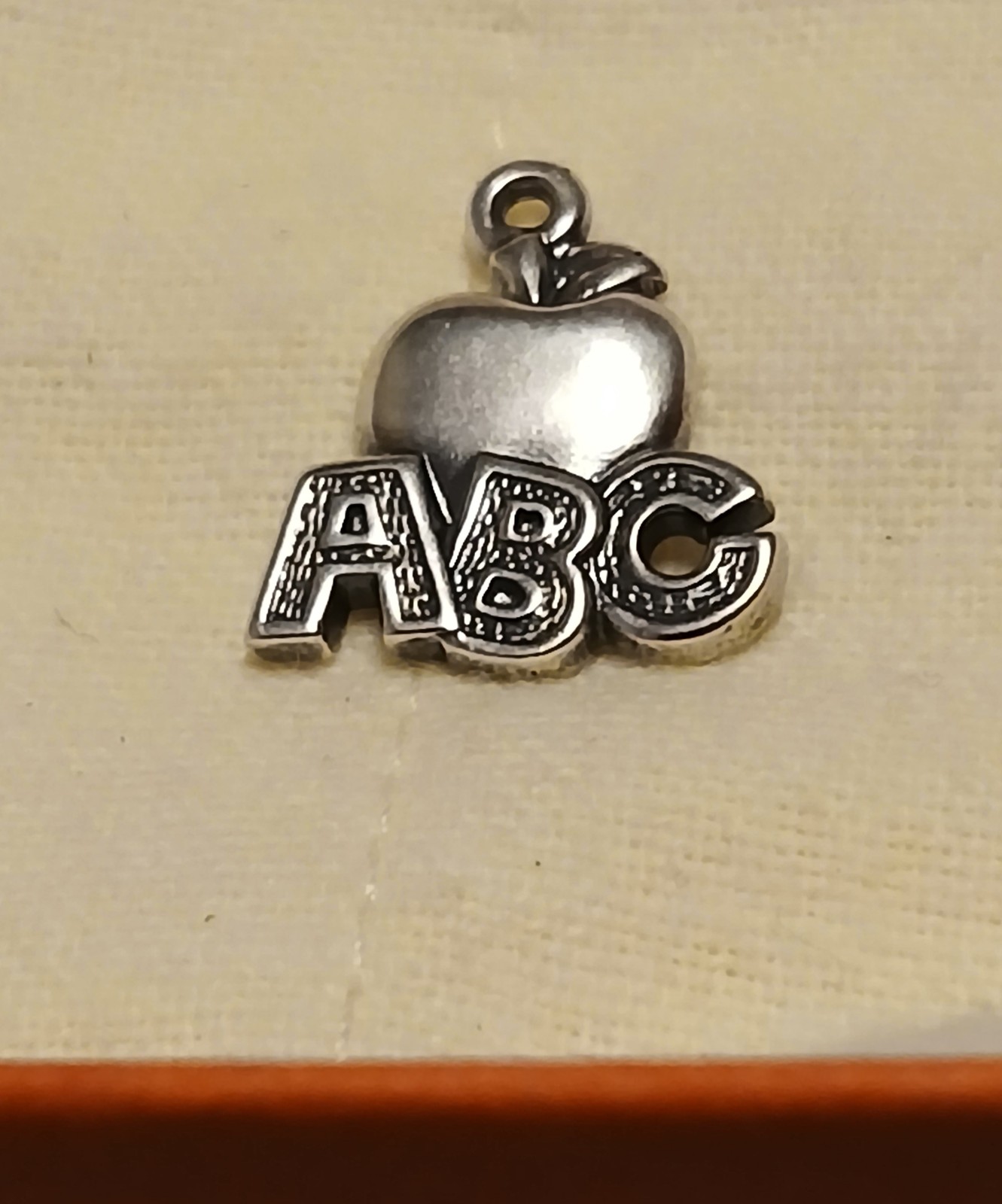 James Avery ABC Apple Charm