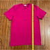 Saint Laurent Pink Short Sleeve Logo Tee, T-Shirt Sz S/M