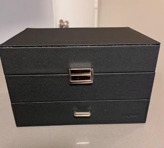 New Jewelry Boxes for Women Girls, Jewelry Organizer Box, 3 Layers Jewelry.
