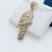 14K Gold Plated Cubic Zircon Pendant, EVBRS398