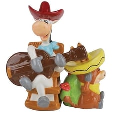 Quick Draw McGraw and Baba Looey Salt and Pepper Shakers