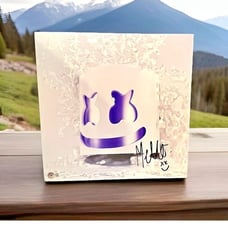 MARSHMELLO SIGNED Shockwave LIMITED EDITION PURPLE Vinyl Album BAS Autograph WOW