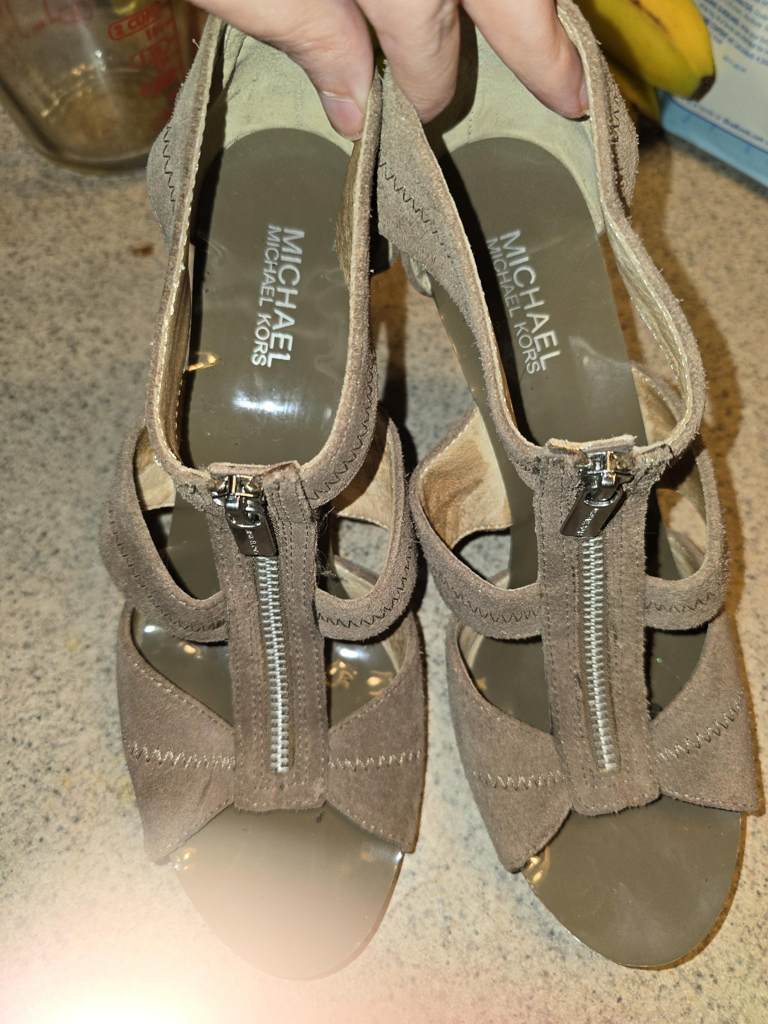 Michael Kors shoes suade uppers