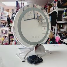 12” Vanity Mirror with Lights, LED Makeup Mirror 3 Color Lighting Modes, with 5X