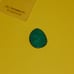 Green Turquoise Cabochon 52.7mm x 42.7mm Domed Flat Edge NOS
