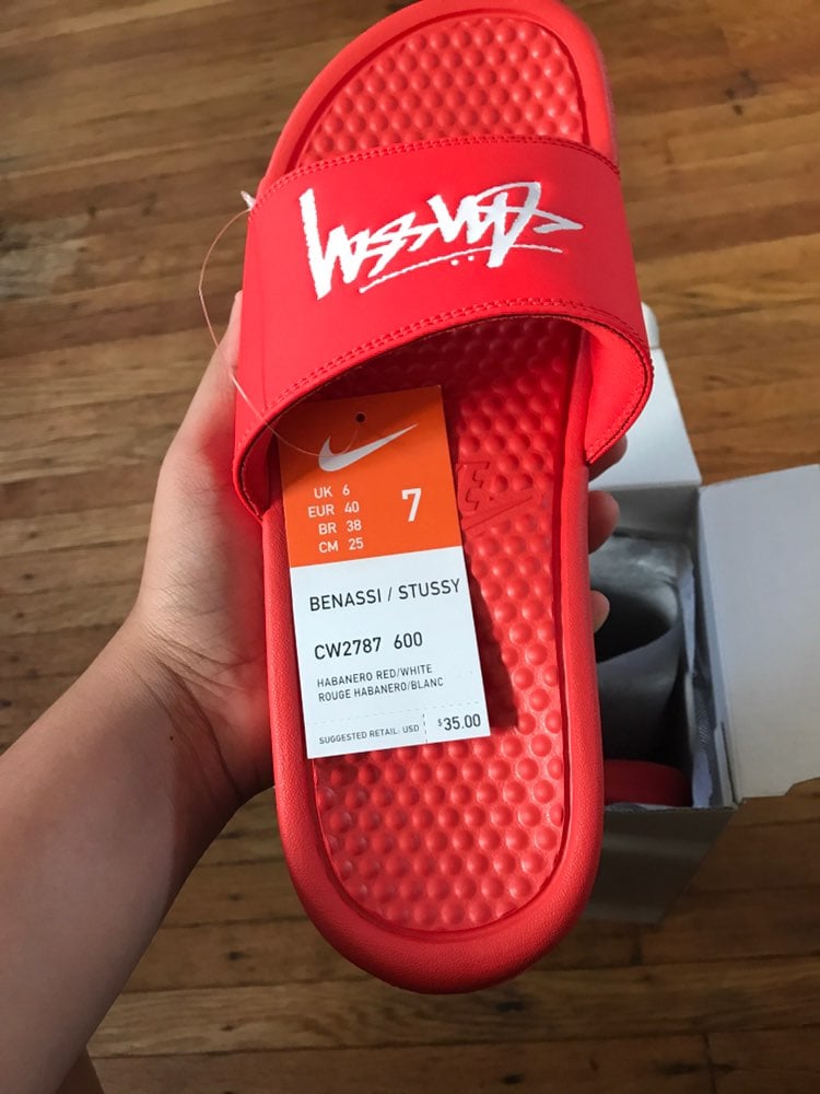Stussy nike slide