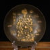 Refined Seiko brass Fulu Shouxi copper plate ornaments