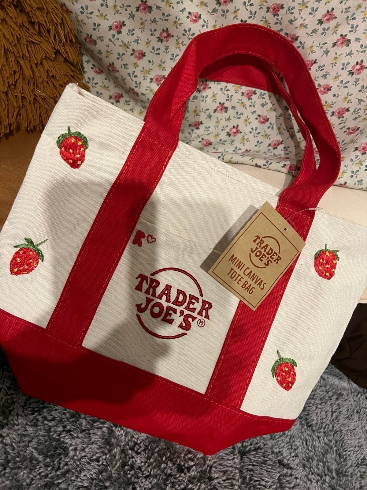 trader joes mini tote