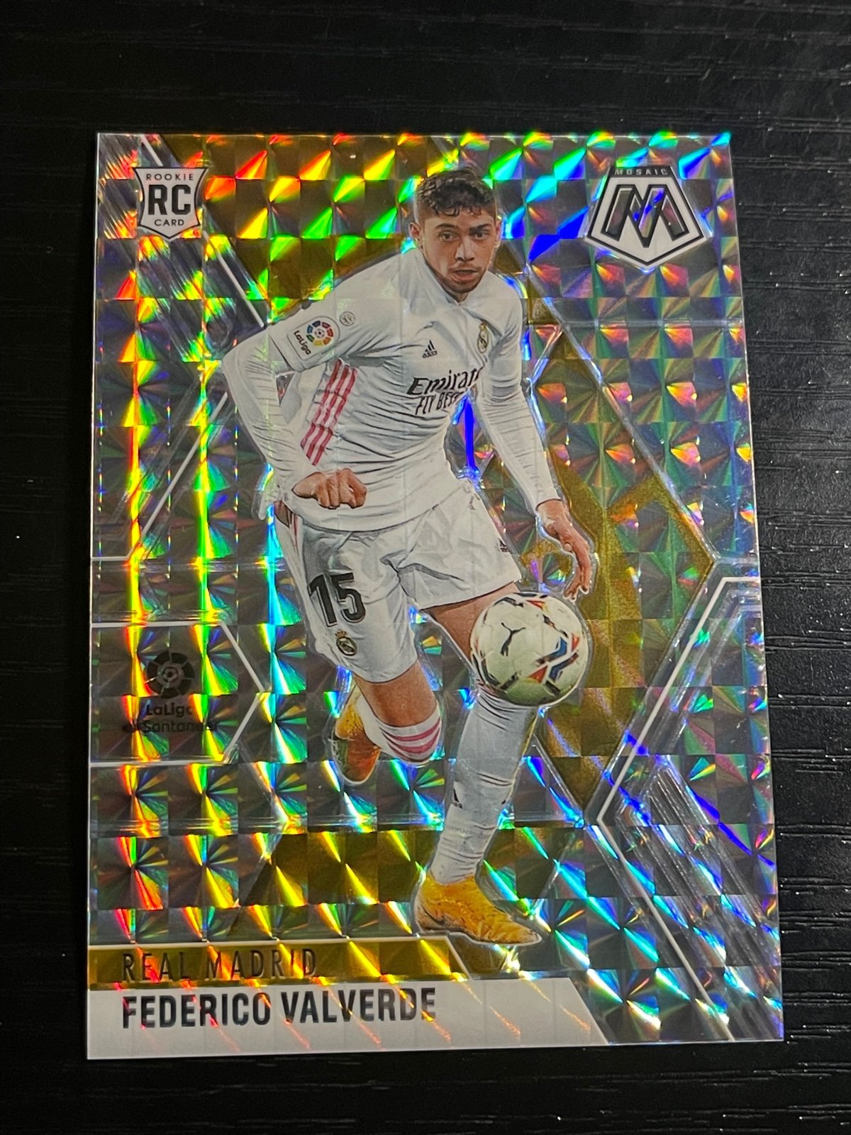 Federico Valverde Silver Prizm Mosaic No. 28